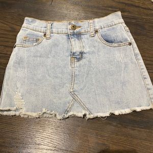 Girls never worn SO NIKKI jean skirt